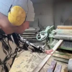 Andrzej w stolarni Wood Line Zamość